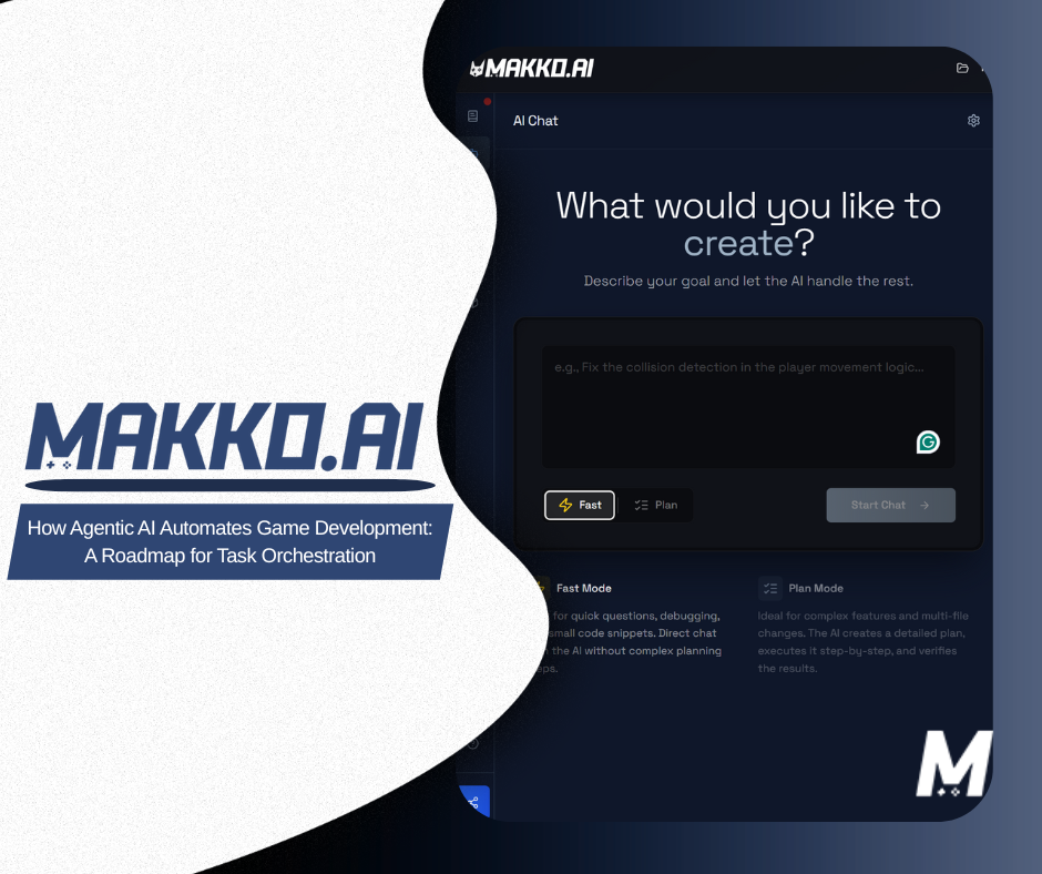 How Agentic AI Automates Game Development: A Roadmap for Task Orchestration