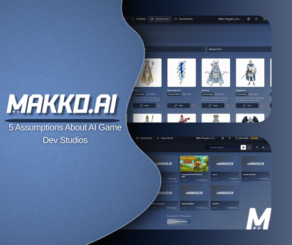 5 Assumptions About AI Game Dev Studios